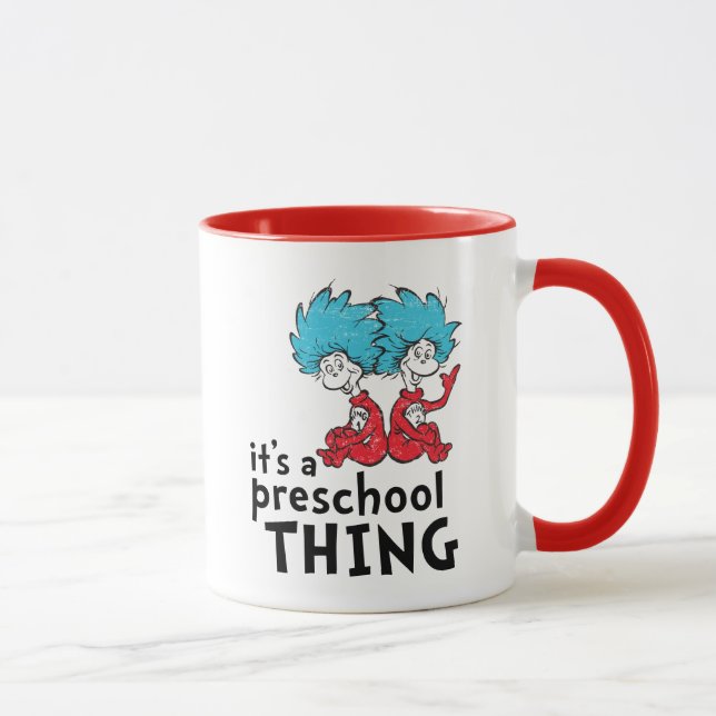 Dr. Seuss | Teacher It's A Preschool Thing Mug (Right)
