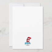Dr. Seuss - The Cat in the Hat Baby Shower Invitation (Back)