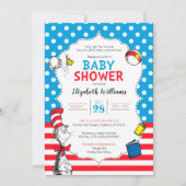 Dr. Seuss - The Cat in the Hat Baby Shower Invitation (Front)