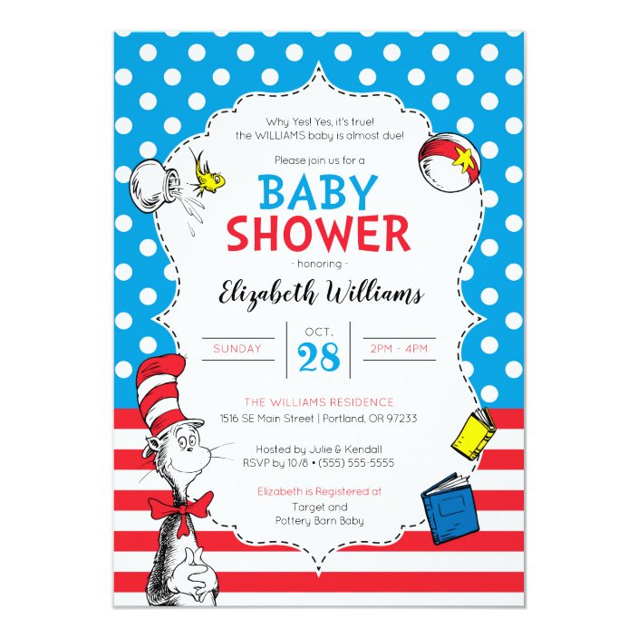 Dr Seuss Baby Shower Invites | Shilohmidwifery.com