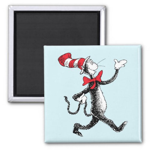 Dr Seuss  The Cat in the Hat Cat Walk Magnet