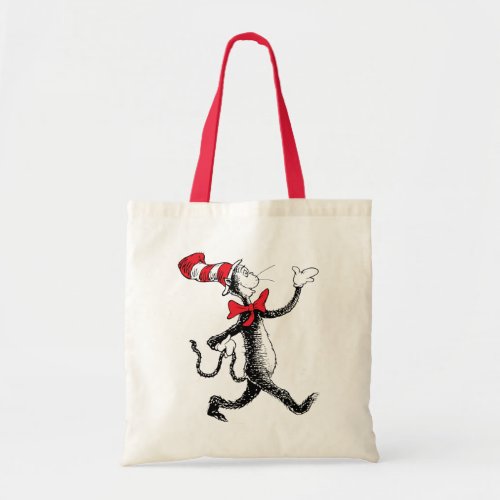 Dr Seuss  The Cat in the Hat Cat Walk Tote Bag