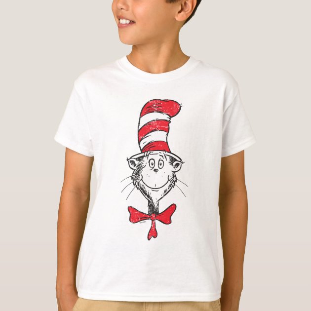 Dr seuss cat on sale in the hat shirt