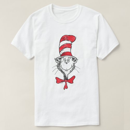Dr Seuss  The Cat in the Hat Head _ Vintage T_Shirt