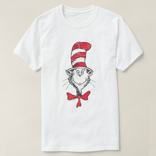 Dr. Seuss | The Cat in the Hat Head - Vintage T-Shirt | Zazzle.com