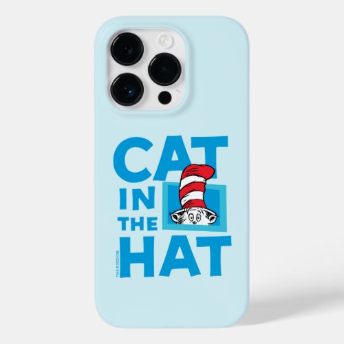 Dr Seuss  The Cat in the Hat Logo Case_Mate iPhone 14 Pro Case