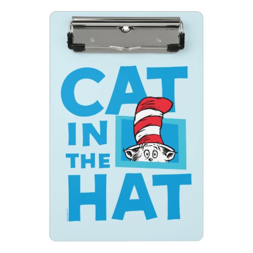 Dr Seuss  The Cat in the Hat Logo Mini Clipboard