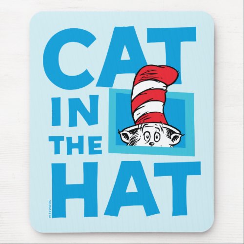 Dr Seuss  The Cat in the Hat Logo Mouse Pad