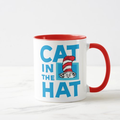 Dr Seuss  The Cat in the Hat Logo Mug