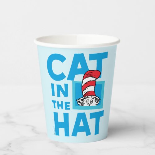 Dr Seuss  The Cat in the Hat Logo Paper Cups