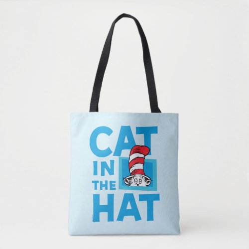 Dr Seuss  The Cat in the Hat Logo Tote Bag