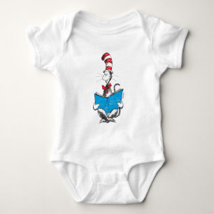 Dr. Seuss The Cat in the Hat - Reading Baby Bodysuit