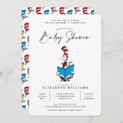 Dr. Seuss - The Cat in the Hat Shower Invitation