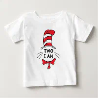 Cat in the sales hat birthday shirt
