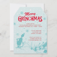 Dr. Seuss | The Grinch - Holiday Party Invitation