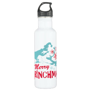 Custom The Grinch Stainless Steel Water Bottle By Bluemary - Artistshot