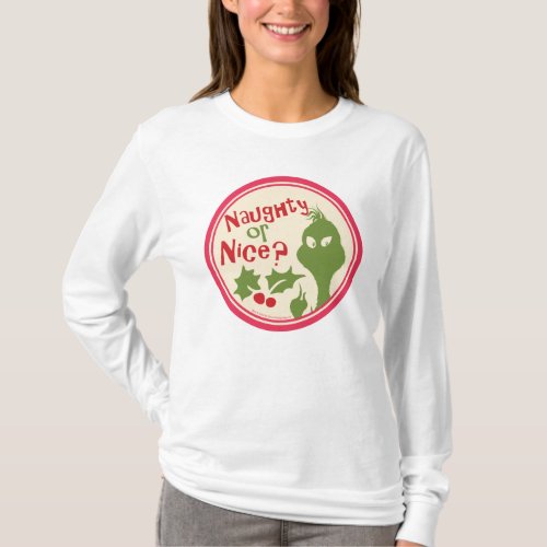 Dr Seuss  The Grinch _ Naughty or Nice T_Shirt