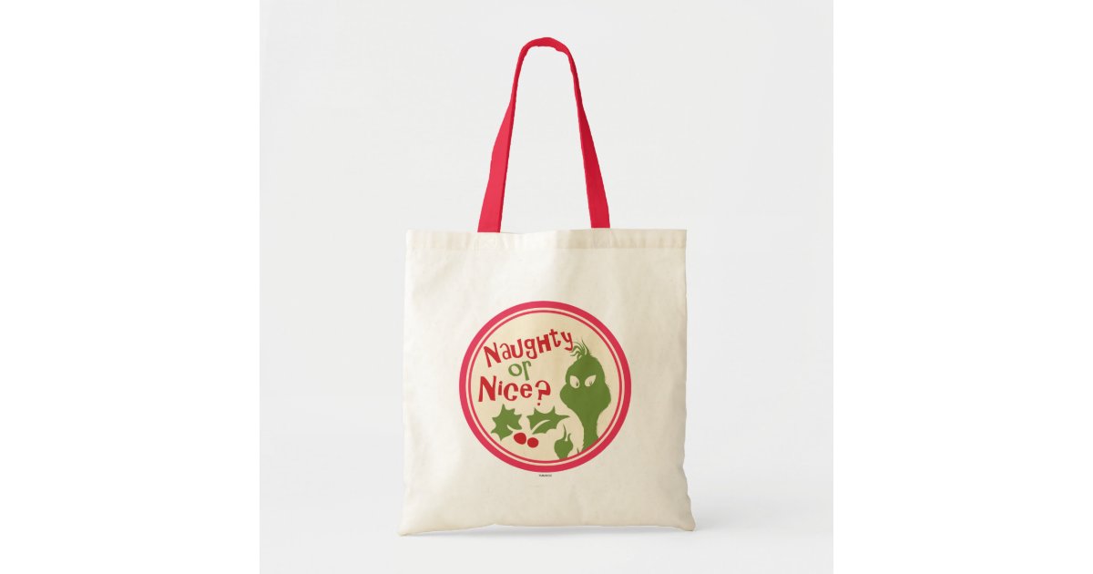 Dr. Seuss The Grinch Naughty and Nice Tin Tote