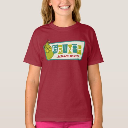 Dr Seuss  The Grinch _ Who Me T_Shirt