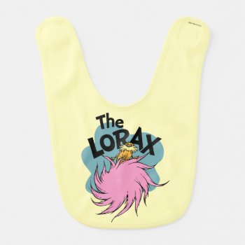 Dr. Seuss | The Lorax In A Tree Baby Bib by DrSeussShop at Zazzle