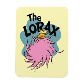 Dr. Seuss | The Lorax In A Tree Magnet by DrSeussShop at Zazzle