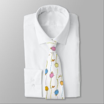 Dr. Seuss | The Lorax Tree Pattern Neck Tie by DrSeussShop at Zazzle