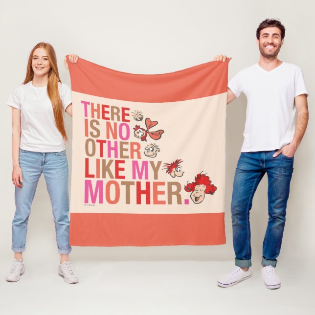 Dr. Seuss | There Is No Other Like My Mother Fleece Blanket (In Situ)