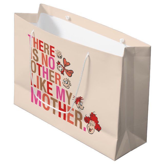 Dr. Seuss | There Is No Other Like My Mother Large Gift Bag (Front Angled)
