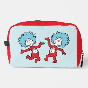 Dr. Seuss Thing 1 and Thing 2 Character Dopp Kit