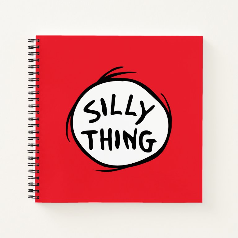 Dr. Seuss | Thing 1 Thing 2 - Silly Thing Notebook