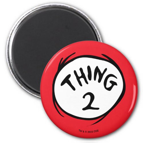 Dr Seuss  Thing 1 Thing 2 _ Thing 2 Magnet