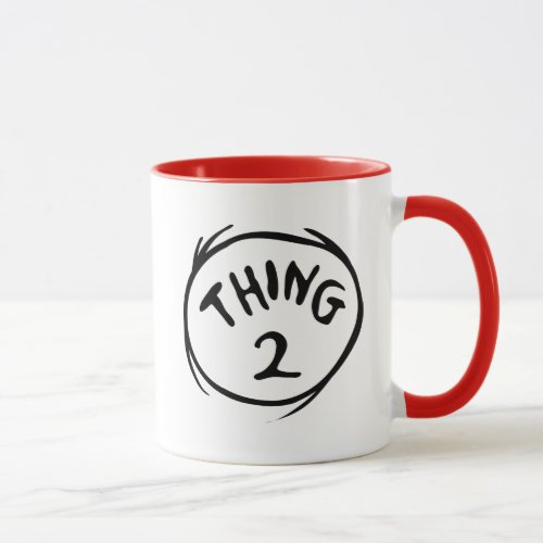 Dr Seuss  Thing 1 Thing 2 _ Thing 2 Mug