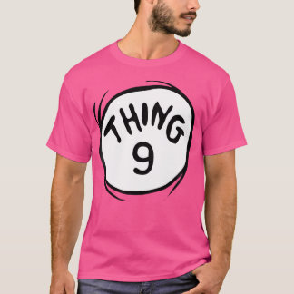 Dr. Seuss Thing 9 Emblem Color Option T-Shirt