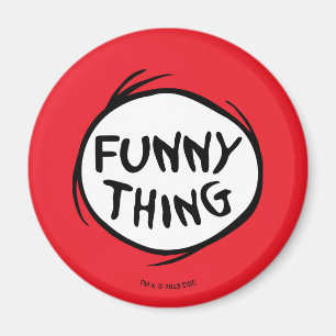 Dr. Seuss Thing One Thing Two - Funny Thing Magnet