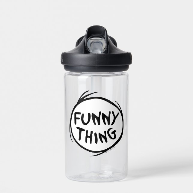 Dr. Seuss | Thing One Thing Two - Funny Thing Water Bottle (Front)