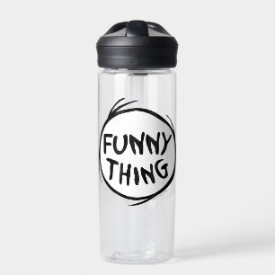 Dr. Seuss Thing One Thing Two - Funny Thing Water Bottle