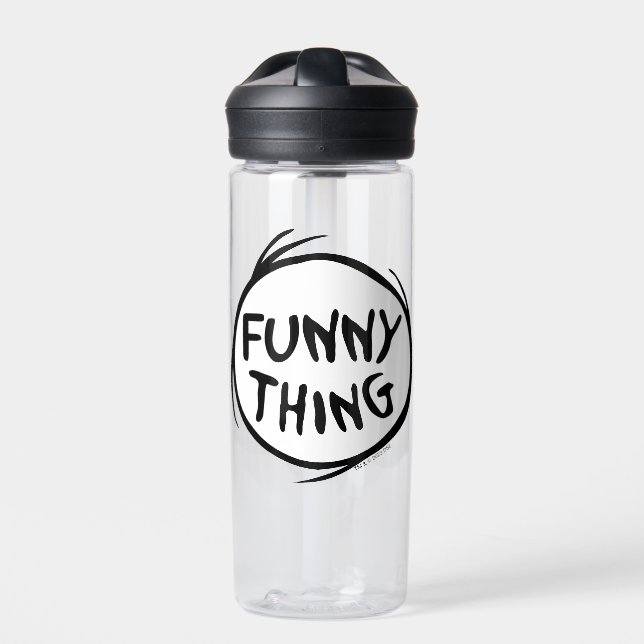 Dr. Seuss | Thing One Thing Two - Funny Thing Water Bottle (Front)