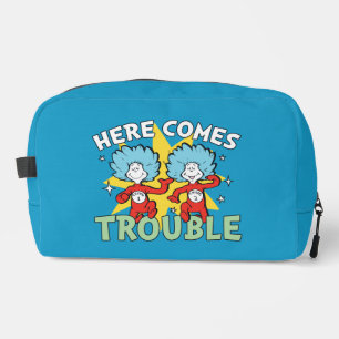 Dr. Seuss Thing One Thing Two Here Comes Trouble Dopp Kit