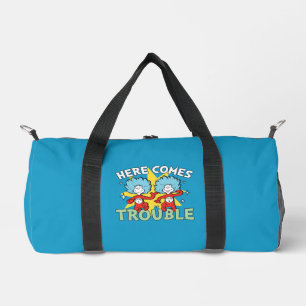 Dr. Seuss Thing One Thing Two Here Comes Trouble Duffle Bag
