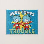 Dr. Seuss | Thing One Thing Two Here Comes Trouble Jigsaw Puzzle
