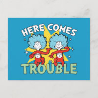 Dr. Seuss | Thing One Thing Two Here Comes Trouble