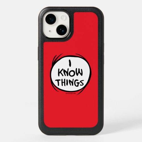 Dr Seuss  Thing One Thing Two _ I Know Things OtterBox iPhone 14 Case