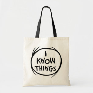 Dr. Seuss   Thing One Thing Two - I Know Things Tote Bag