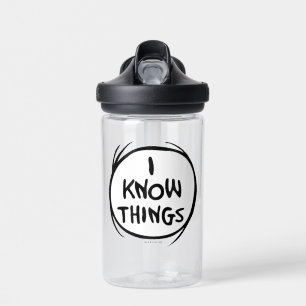Dr. Seuss Thing One Thing Two - I Know Things Water Bottle