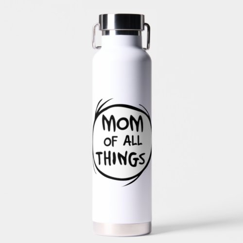 Dr Seuss Thing One Thing Two _ Mom of all Things Water Bottle