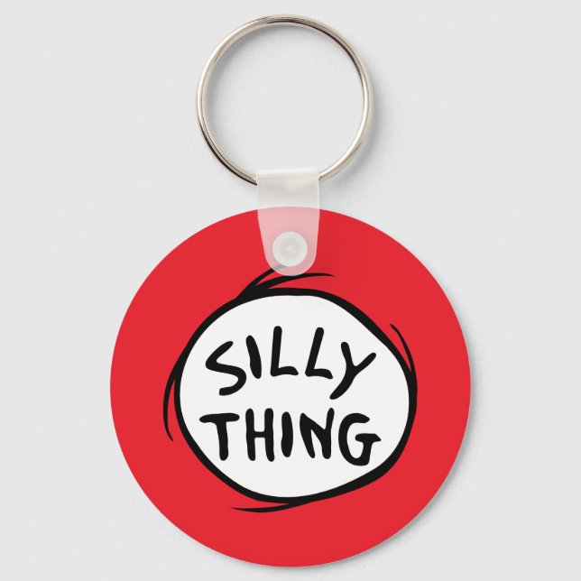 Dr. Seuss | Thing One Thing Two - Silly Thing Keychain (Front)