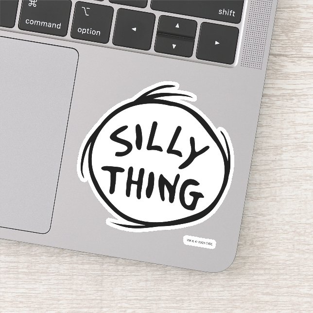 Dr. Seuss | Thing One Thing Two - Silly Thing Sticker (Detail)