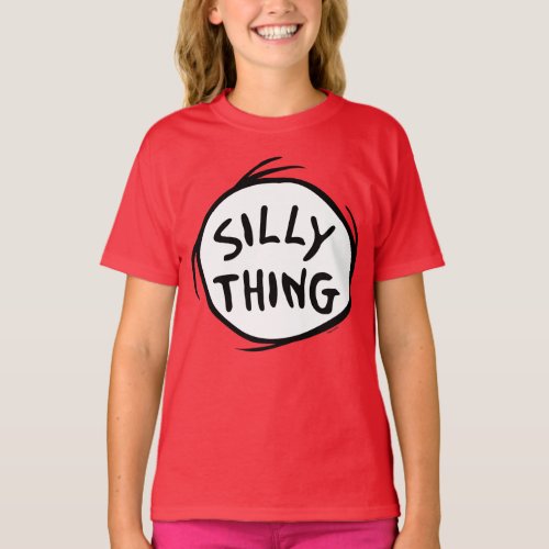 Dr Seuss  Thing One Thing Two _ Silly Thing T_Shirt