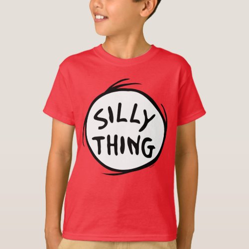 Dr Seuss  Thing One Thing Two _ Silly Thing T_Shirt