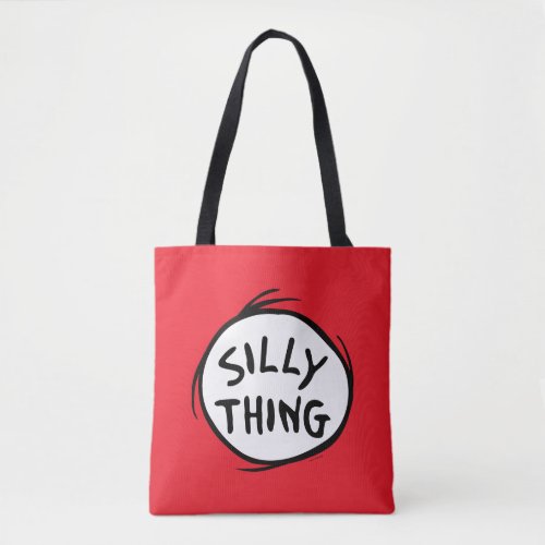Dr Seuss  Thing One Thing Two _ Silly Thing Tote Bag